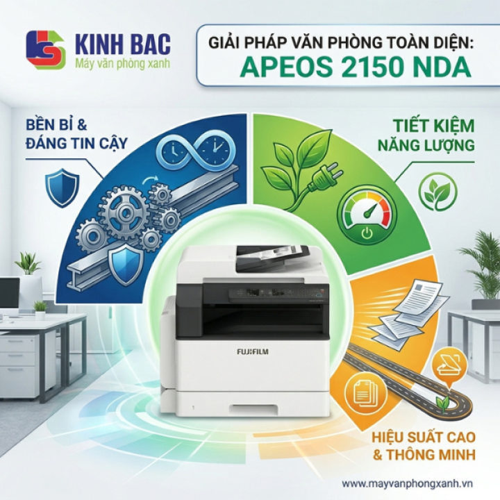 Apeos 2150 NDA: Lựa chọn Bền bỉ, Tiết kiệm Điện năng và Hiệu quả cho Mọi Doanh nghiệp