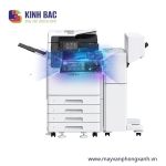 Khoảng trống đen giữa máy Apeos: Hốc chứa giấy hay 