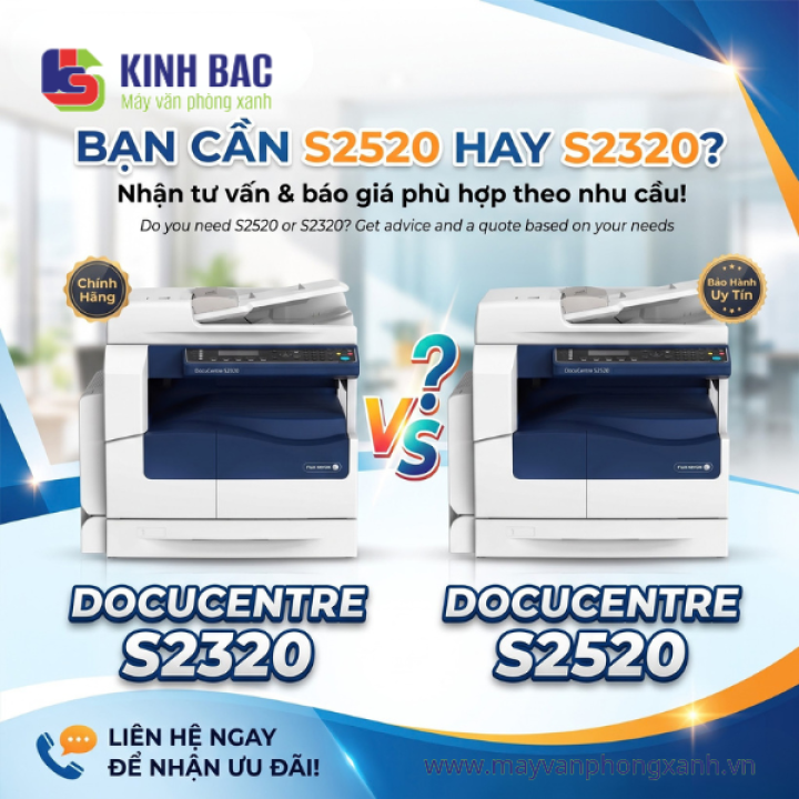 Bạn đang cần S2520 hay S2320? Nhận tư vấn và báo giá theo nhu cầu sử dụng