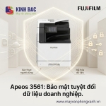 Bảo vệ tài sản thông tin tuyệt đối với giải pháp bảo mật hàng đầu từ Apeos 3561