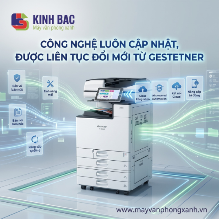 Công nghệ Always Current Technology cập nhật liên tục từ Gestener
