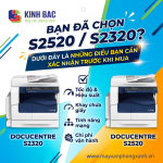 Đã chọn Fuji Xerox S2520/S2320? Những điều cần xác nhận trước khi mua