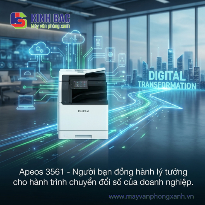 Apeos 3561 – Người bạn đồng hành lý tưởng cho hành trình Chuyển đổi số của doanh nghiệp