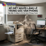 Sát thủ thầm lặng trong góc văn phòng: Bụi mịn từ máy photocopy cũ và cách phòng tránh