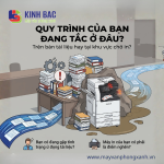 Quy trình của bạn đang kẹt ở đâu trên bàn chứng từ hay ở chỗ chờ bản in?