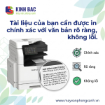 Tài liệu của bạn đang cần ra đúng chuẩn gì? Chữ có rõ không sai lệch bản in không?