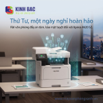 Thứ Tư nghỉ lễ trọn vẹn: Yên tâm rời văn phòng, bảo mật tuyệt đối cùng Apeos 4620 SZ