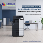 Tổng quan máy photocopy Konica Minolta bizhub 368i