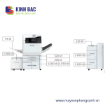 Trùm vận hành bền bỉ Apeos 7580/6580 thiết kế cho tốc độ cao, đáp ứng in số lượng lớn mỗi ngày