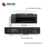 Vận hành dễ dàng và thân thiện với màn hình điều khiển hỗ trợ tiếng Việt trên Apeos 2150 ND